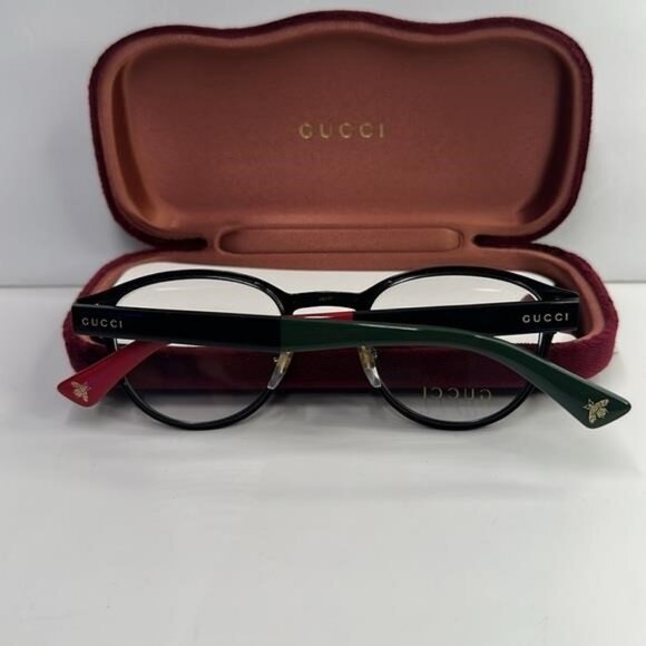 Gucci Black Classic Eyewear Frames - Picture 8 of 11